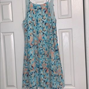 pastel colored large dress